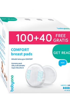 BabyOno 296/140 melltartóbetét Comfort eldobható 100+40db KÉSZLETEN