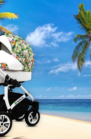 3:1 BABAKOCSI BABYLUX-LUXBABY TROPICAL 17 SZÍNBEN RENDELHETŐ!