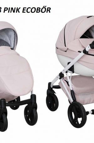 3:1 BABAKOCSI MIKRUS VIVA KOL: 18 PINK ECOBŐR HUZAT; KÉSZLETEN; FEKETE VÁZZAL