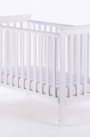 TAVASZI AKCIÓ!! DREWEX LEO KISÁGY, LEENGEDHETŐ OLDALLAL!! FEHÉR Készleten