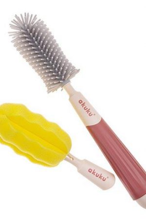 AKUKU A0512 SZILIKONOS CUMISÜVEG TISZTÍTÓ KÉSZLETEN.