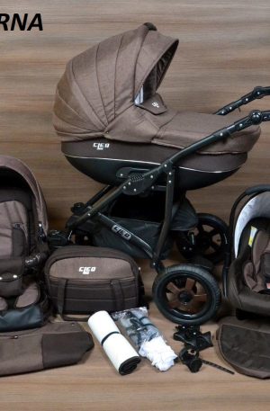TAVASZI AKCIÓ!! 3:1 BABAKOCSI BABYCRUISER CLEO 2026 ,,BARNA" KÉSZLETEN, AZONNAL ELVIHETŐ!