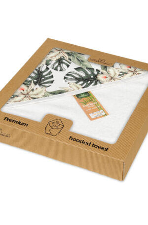 MATEX Okrycie kąpielowe BAMBOO DESIGN kapucnis fürdőlepedő