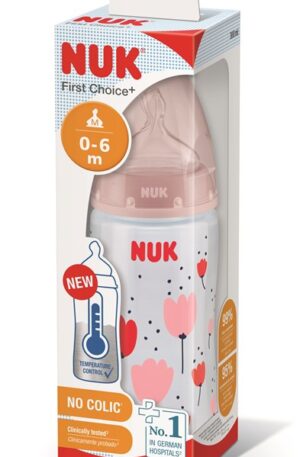 Nuk 0-6 m 300 ml 1 db Mixed colours cumisüveg KÉSZLETEN
