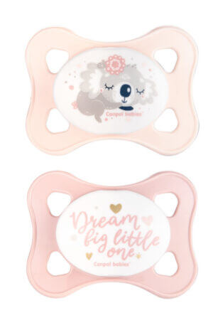 Canpol babies nyugtató cumi Sleepy Koala 2db. szilikon, anatómiai 0-2 hó