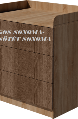 MIRA PELENKÁZÓ KOMÓD 3 SZÍNKOMBINÁCIÓBAN