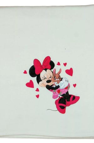 Disney Minnie textil-tetra kifogó-törölköző 140x140cm