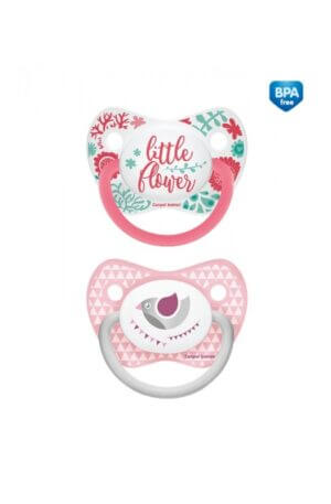 Canpol babies szimmetrikus cumi szett, 2db 0-6 hó Készleten