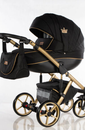 KAJTEX MULTIFUNKCIÓS BABAKOCSI ,,NAVI" FEKETE SZÖVET HUZATTAL