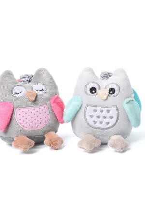 BabyOno csörgõ Sofia bagoly plüss 30cm két színben 441 Készleten