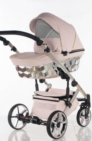 TAVASZI AKCIÓ!! MULTIFUNKCIÓS 3:1 BABAKOCSI KAJTEX CUBIC PINK-SILVER KÉSZLETEN, AZONNAL ELVIHETŐ!!