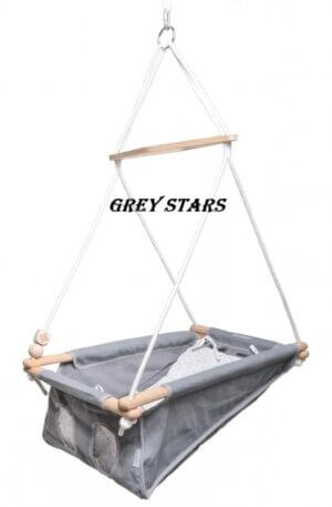 Babahinta Incababy GREY STARS, KÉSZLETEN, AZONNAL ELVIHETŐ!!