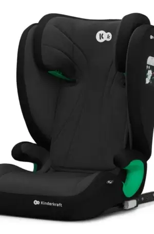 TAVASZI AKCIÓ!! AUTÓSÜLÉS KINDERKRAFT JUNIOR FIX 2 FEKETE, KÉSZLETEN, AZONNAL ELVIHETŐ!