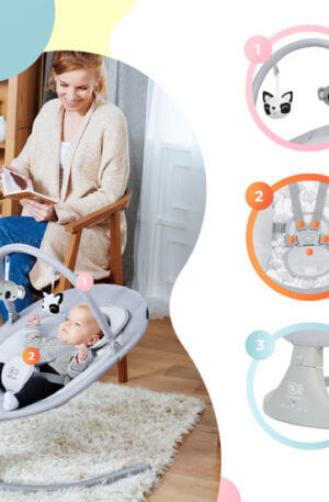 BABAHINTA KINDERKRAFT LULI SZÜRKE SZÍNBEN, KÉSZLETEN, AZONNAL ELVIHETŐ!