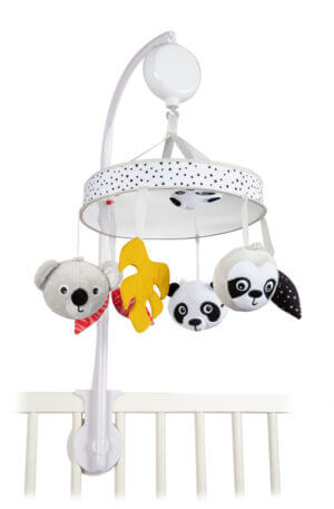 Canpol babies bluetooth-os zenélő kiságyforgó BabiesBoo Készleten