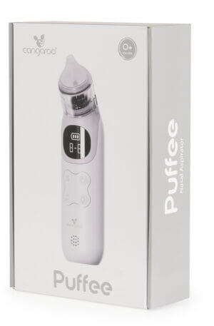 PUFFEE elektromos orrszívó USB töltővel, 5 fokozat, zenél