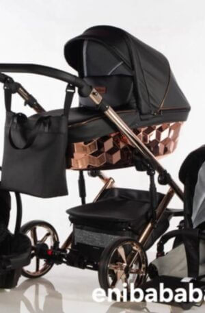 TAVASZI AKCIÓ!! MULTIFUNKCIÓS 3:1 BABAKOCSI KAJTEX CUBIC FEKETE-BRONZ, KÉSZLETEN, AZONNAL ELVIHETŐ!!