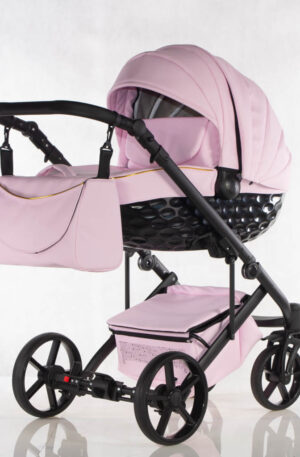 ÚJDONSÁG!! 3in1 babakocsi Babycruiser CROSS PINK; FEKETE VÁZZAL KÉSZLETEN, AZONNAL ELVIHETŐ!