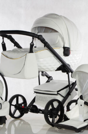 ÚJDONSÁG!! 3in1 babakocsi Babycruiser CROSS FEHÉR; FEKETE VÁZZAL