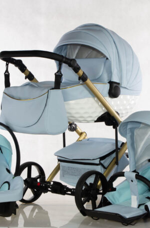 ÚJDONSÁG!! 3in1 babakocsi Babycruiser CROSS BABAKÉK; GOLD VÁZZAL