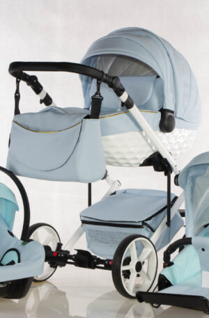 ÚJDONSÁG!! 3in1 babakocsi Babycruiser CROSS BABAKÉK; FEHÉR VÁZZAL