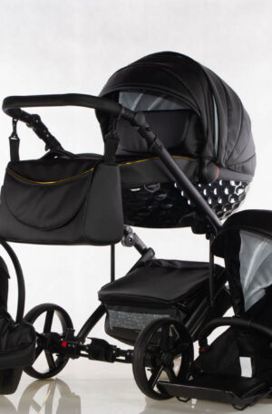 ÚJDONSÁG!! 3in1 babakocsi Babycruiser CROSS FEKETE; FEKETE VÁZZAL