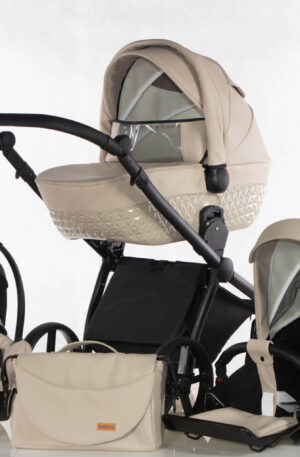 ÚJDONSÁG!! 3in1 babakocsi Babycruiser MIRA LATTE; FEKETE VÁZZAL