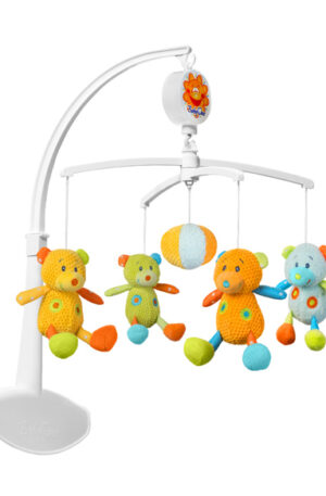 BabyOno forgó zenélő 1369 SZÍNES MACIK  Készleten