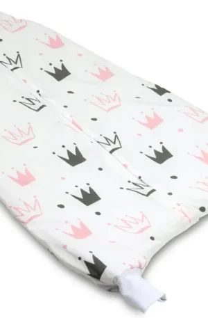 BABYCRUISER TIPEGŐ HÁLÓZSÁK PINK KORONÁS, KÉSZLETEN, AZONNAL ELVIHETŐ!