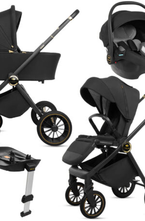 ÚJDONSÁG!! Babakocsi 2-3-4az1-ben BabyLux ROSSO, FEKETE SZÍNBEN