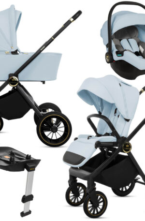 ÚJDONSÁG!! Babakocsi 2-3-4az1-ben BabyLux ROSSO, BABA KÉK SZÍNBEN