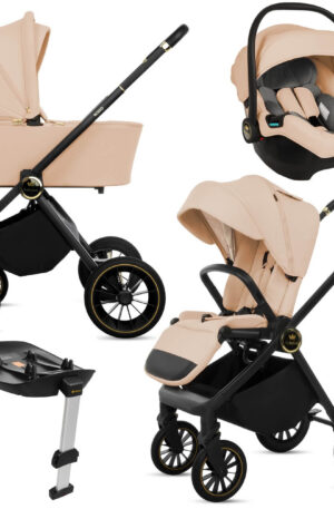 ÚJDONSÁG!! Babakocsi 2-3-4az1-ben BabyLux ROSSO, BÉZS SZÍNBEN